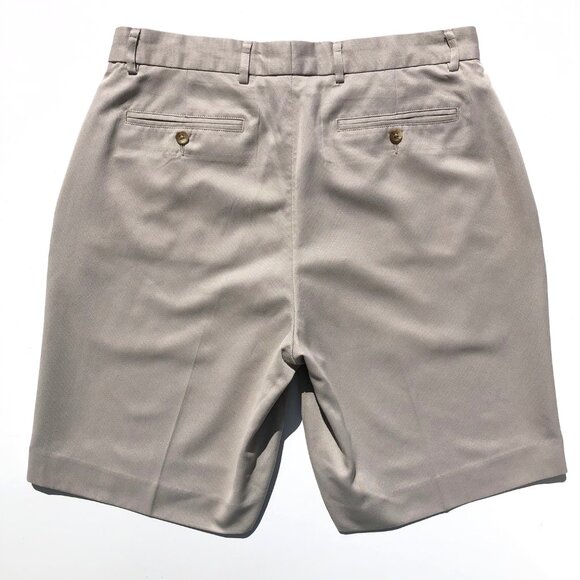 Cutter and Buck Shorts Mens size 34 Tan Khaki CB Dry Tec performance golf AS IS - Picture 4 of 8